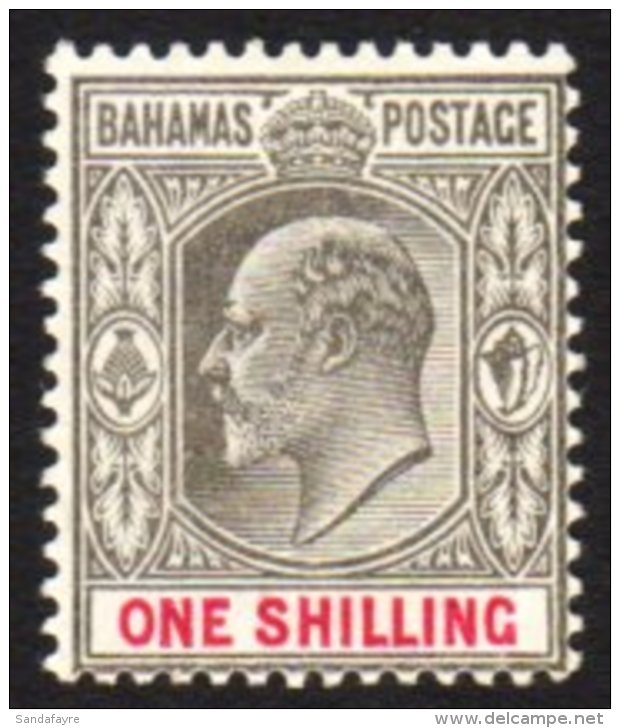 1907 1s Brownish Grey And Carmine, SG 67, Never Hinged Mint. For More Images, Please Visit... - Otros & Sin Clasificación