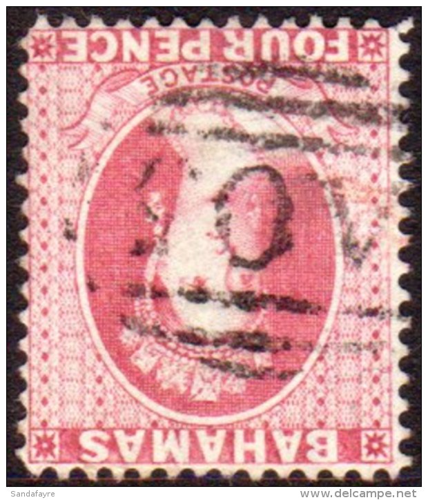 1863-77 4d Bright Rose Perf 14 WMK INVERTED Variety, SG 35w, Fu For More Images, Please Visit... - Altri & Non Classificati