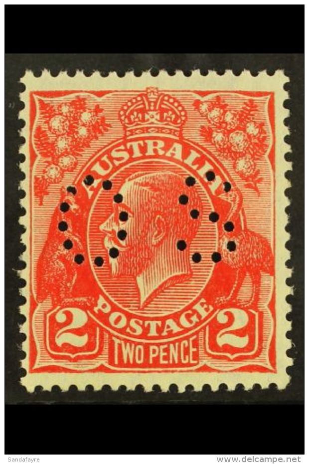 OFFICIAL 1926-30 2d Die III, Perf 13&frac12;x12&frac12; "OS", SG O104a, NHM For More Images, Please Visit... - Otros & Sin Clasificación