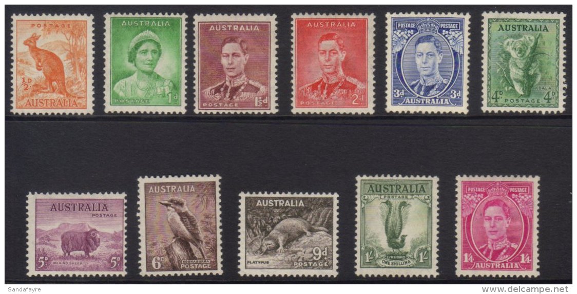 1937-49 Definitive Set, SG 164/75, Very Fine Mint (11 Stamps) For More Images, Please Visit... - Otros & Sin Clasificación