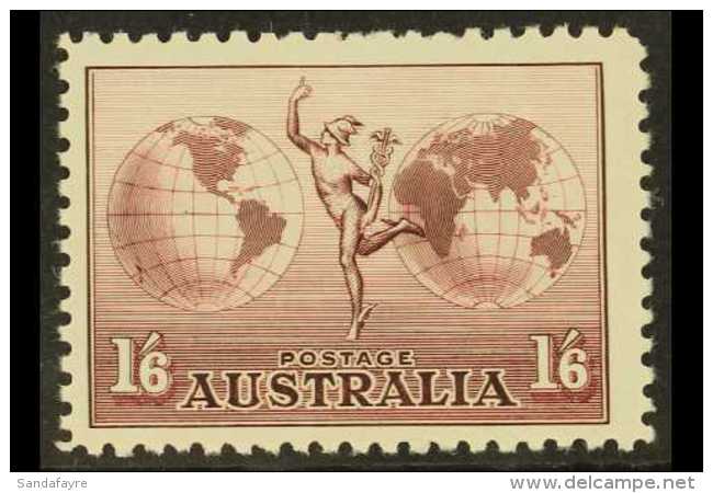 1934 1s6d Dull Purple "Hermes", Perf 11, SG 153, NHM For More Images, Please Visit... - Sonstige & Ohne Zuordnung