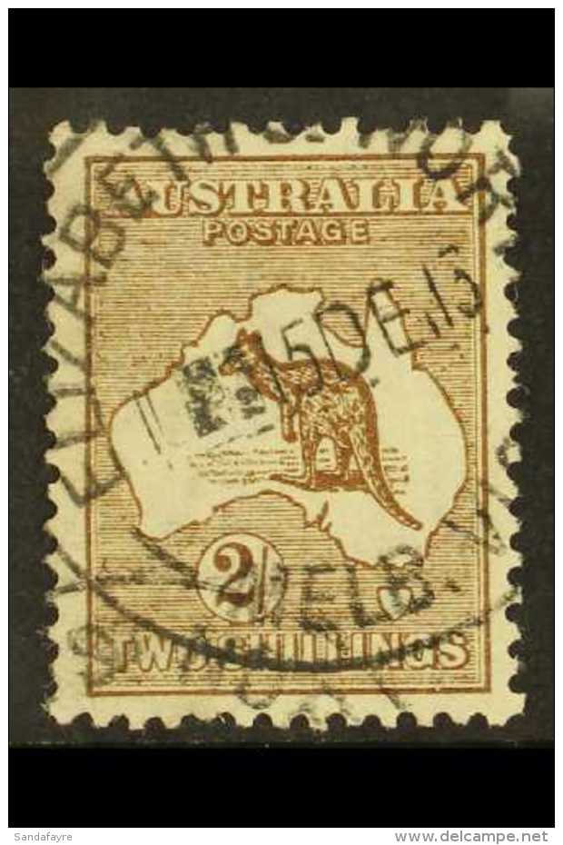 1913 2s Brown 'Roo, SG 12, Fine Used. For More Images, Please Visit... - Other & Unclassified