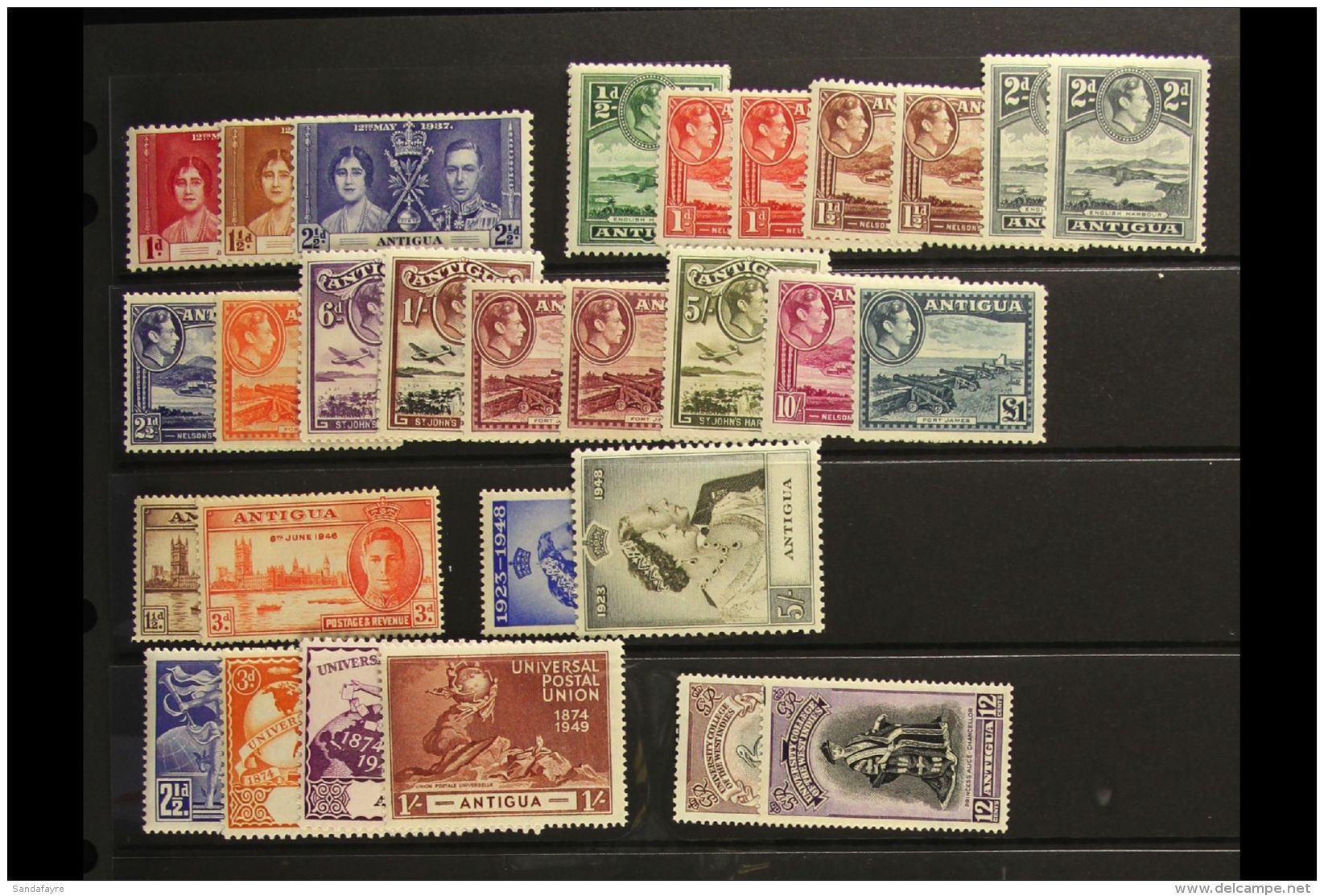 1937-51 MINT / NHM KGVI COLLECTION All Different (29 Stamps) For More Images, Please Visit... - Andere & Zonder Classificatie