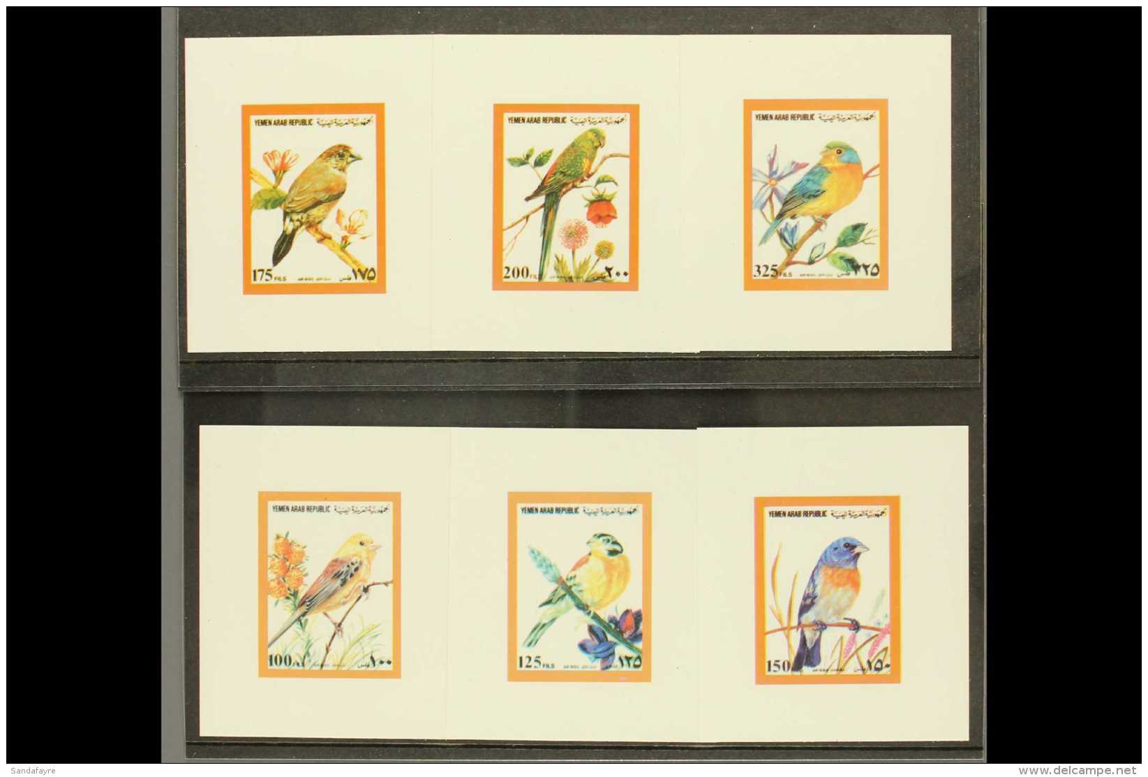 BIRDS Yemen 1980s Essays Set With Unadopted Designs, Pretty (6) For More Images, Please Visit... - Zonder Classificatie