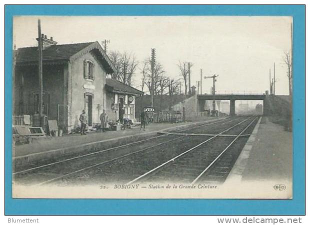 CPA 22 - Chemin De Fer Station De La Grande Ceinture La Gare BOBIGNY 93 - Bobigny