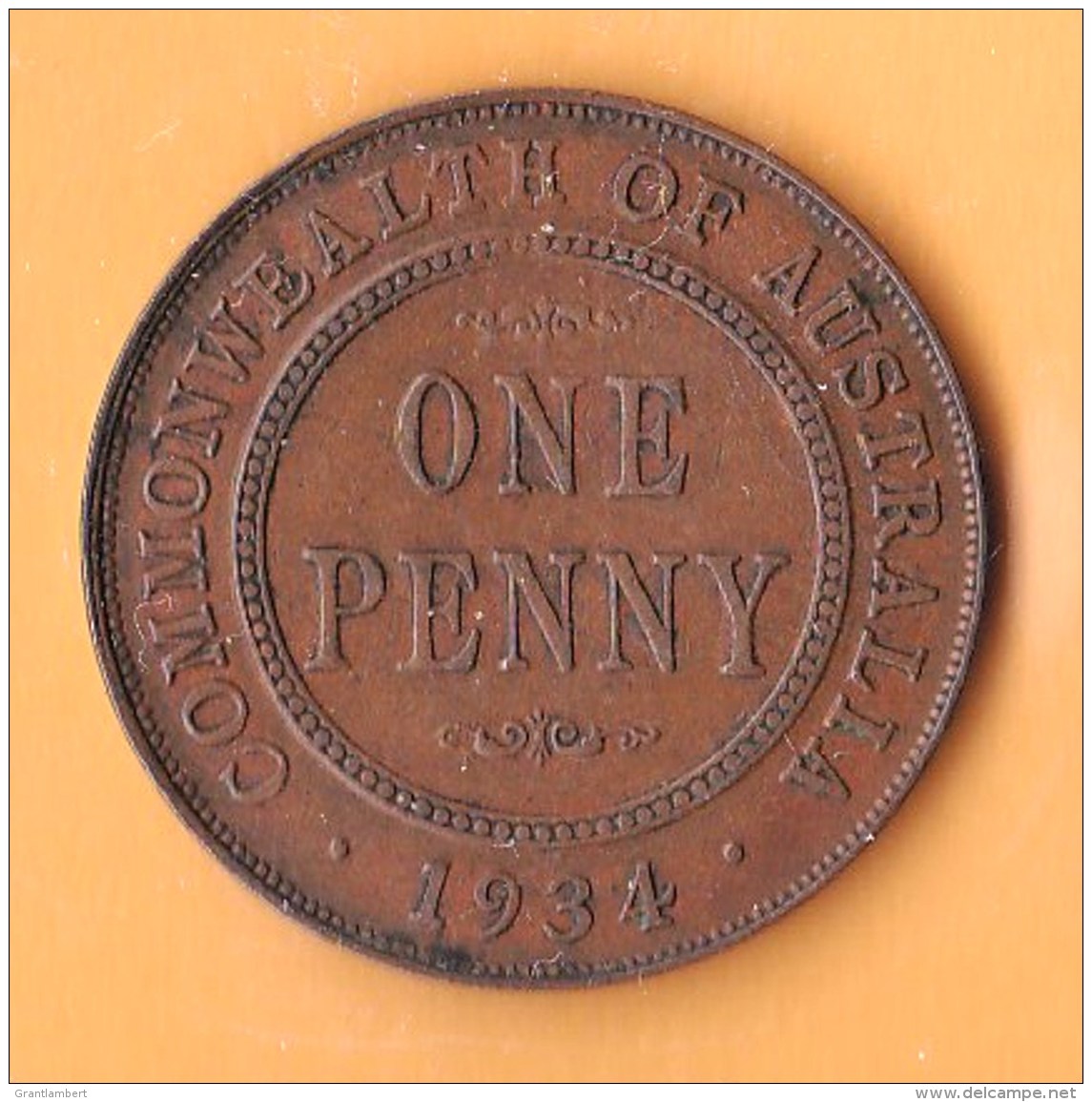 Australia 1934 Penny - Penny