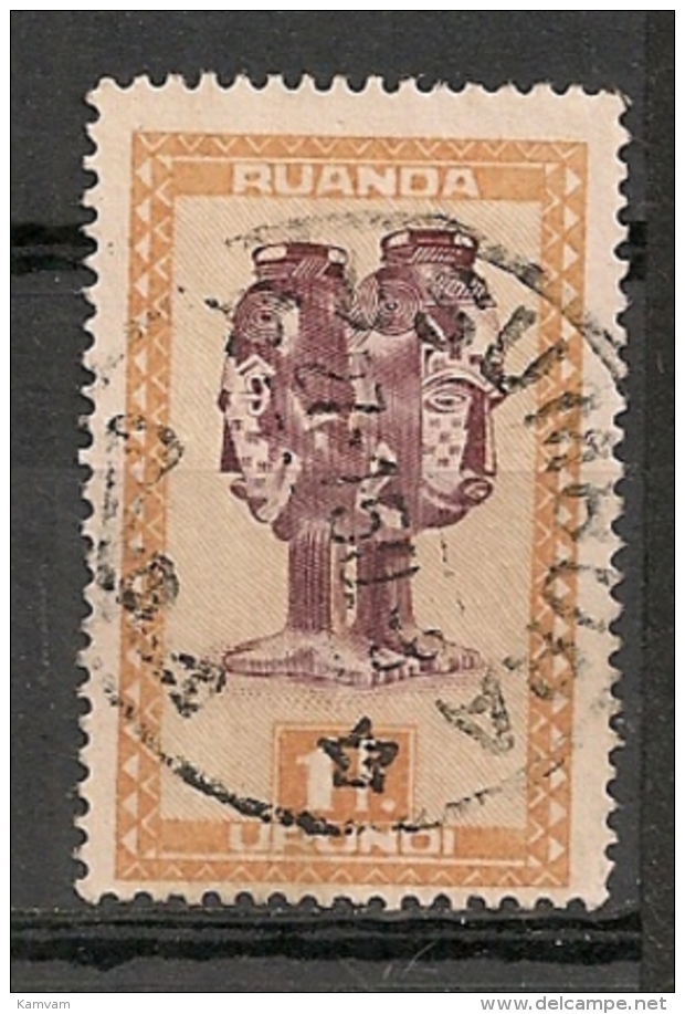 RUANDA-URUNDI 162 USUMBURA - Usados