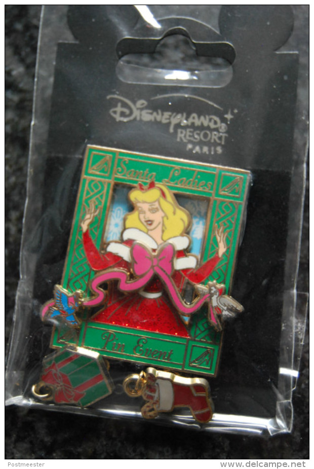 DLRP - Santa Ladies Pin Event (Cinderella)  Limited Edition 800 Ex. - Disney