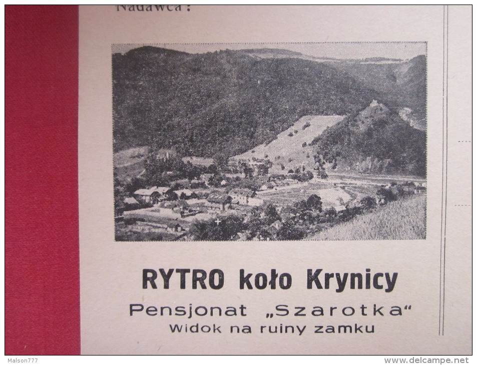 RYTRO KOLO KRYNICY KRYNICA PENSJONAT SZAROTKA - Pologne