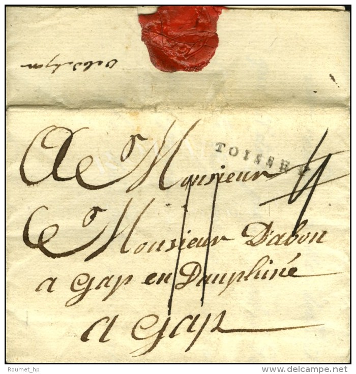 TOISSEY (L N° 1). Au Verso, '' Deb De Lyon '' (Cote : 220). 1790. - TB. - 1701-1800: Précurseurs XVIII