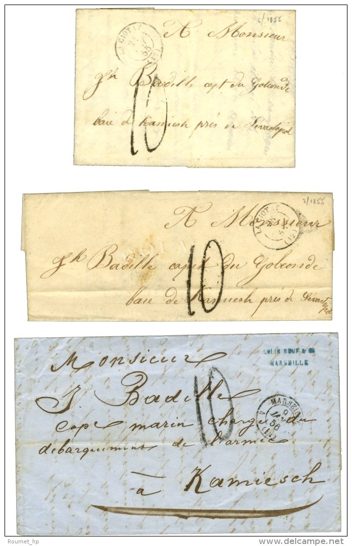 Lot De 3 Lettres Adressées à L'Armée D'Orient. - TB. - Autres & Non Classés