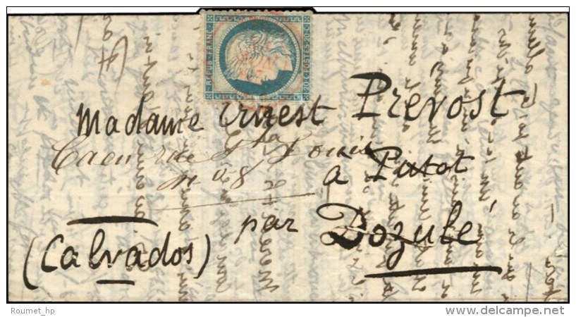 Càd Rouge PARIS SC 28 NOV. 30 (dateur Inversé) / N° 37 Sur Lettre Avec Texte Daté Du 29... - Guerre De 1870