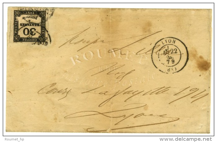 Taxe N° 6 Préoblitéré De Lyon. 1879. - TB. - 1859-1959 Lettres & Documents