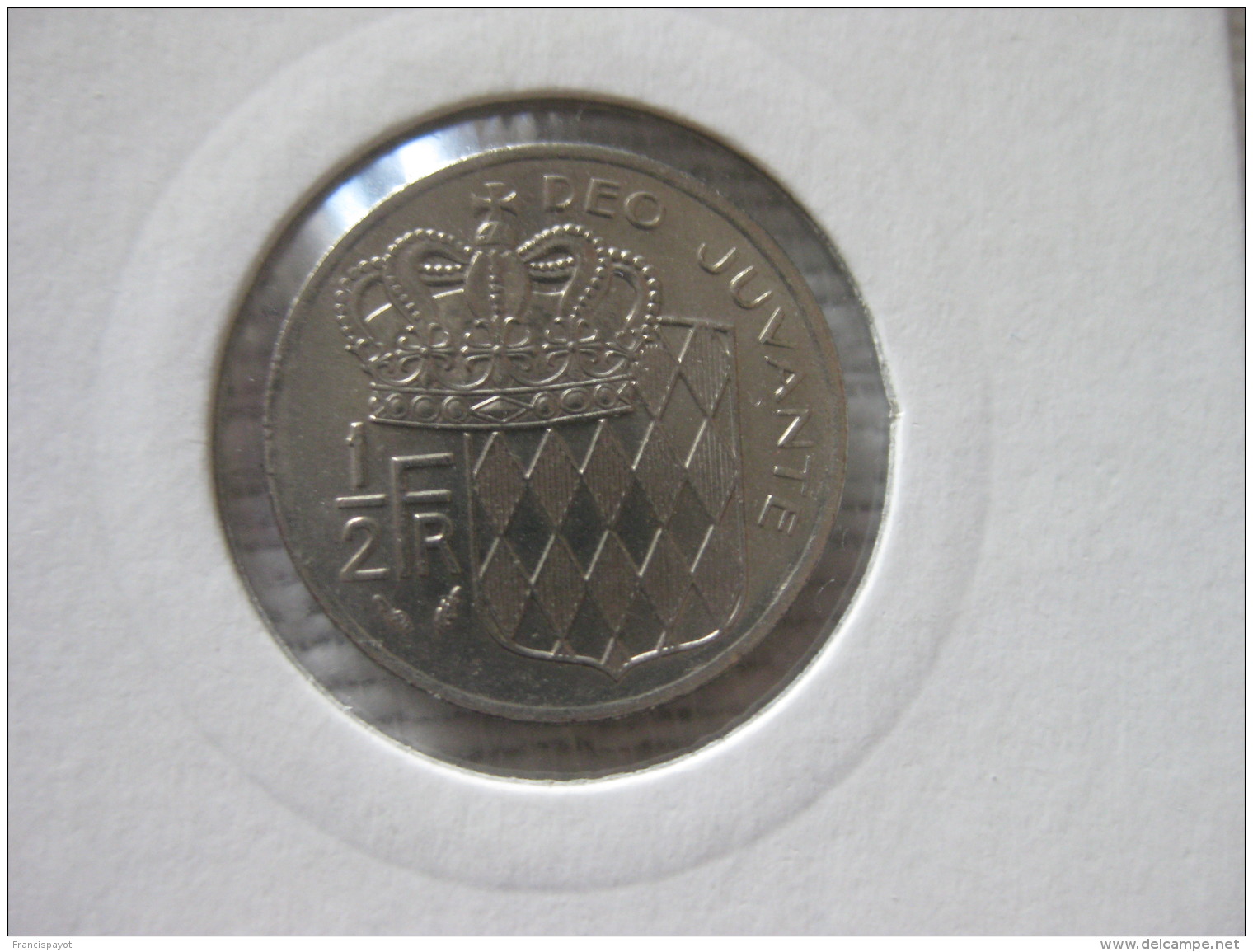 Monaco 1/2 Franc 1976 - 1960-2001 Nieuwe Frank