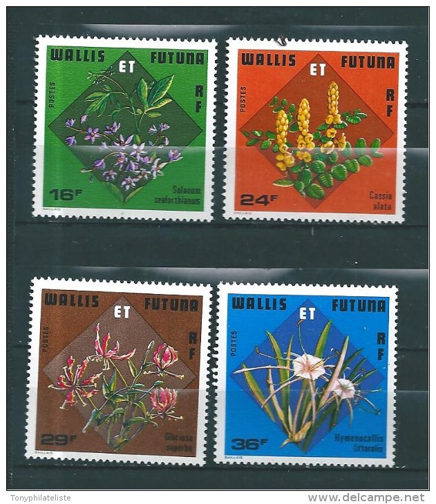 Timbres  De Wallis Et Futuna De 1978  N°213 A 216  Neuf ** - Nuevos