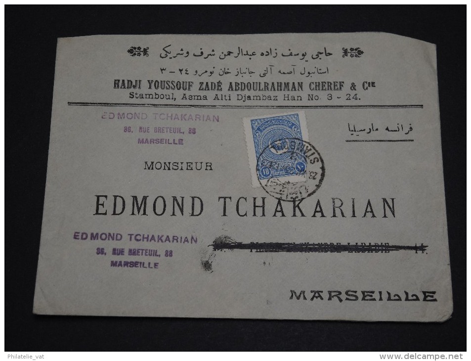 TURQUIE - Env Pour Marseille - France - 1925 / 1929 - Détaillons Collection - A Voir - Lot N° 16598 - Briefe U. Dokumente