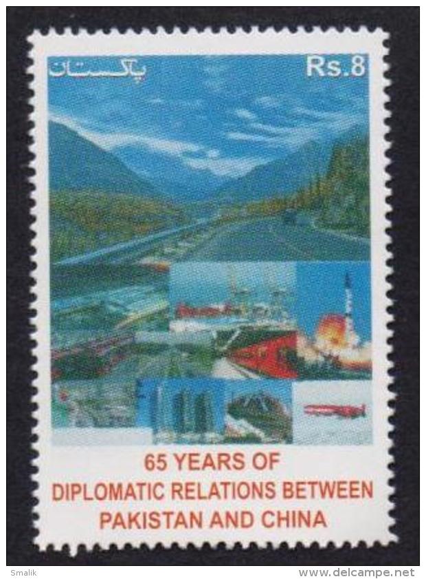 PAKISTAN 2016 MNH - 65 Years Of Diplomatic Relations Pakistan And China - Pakistán