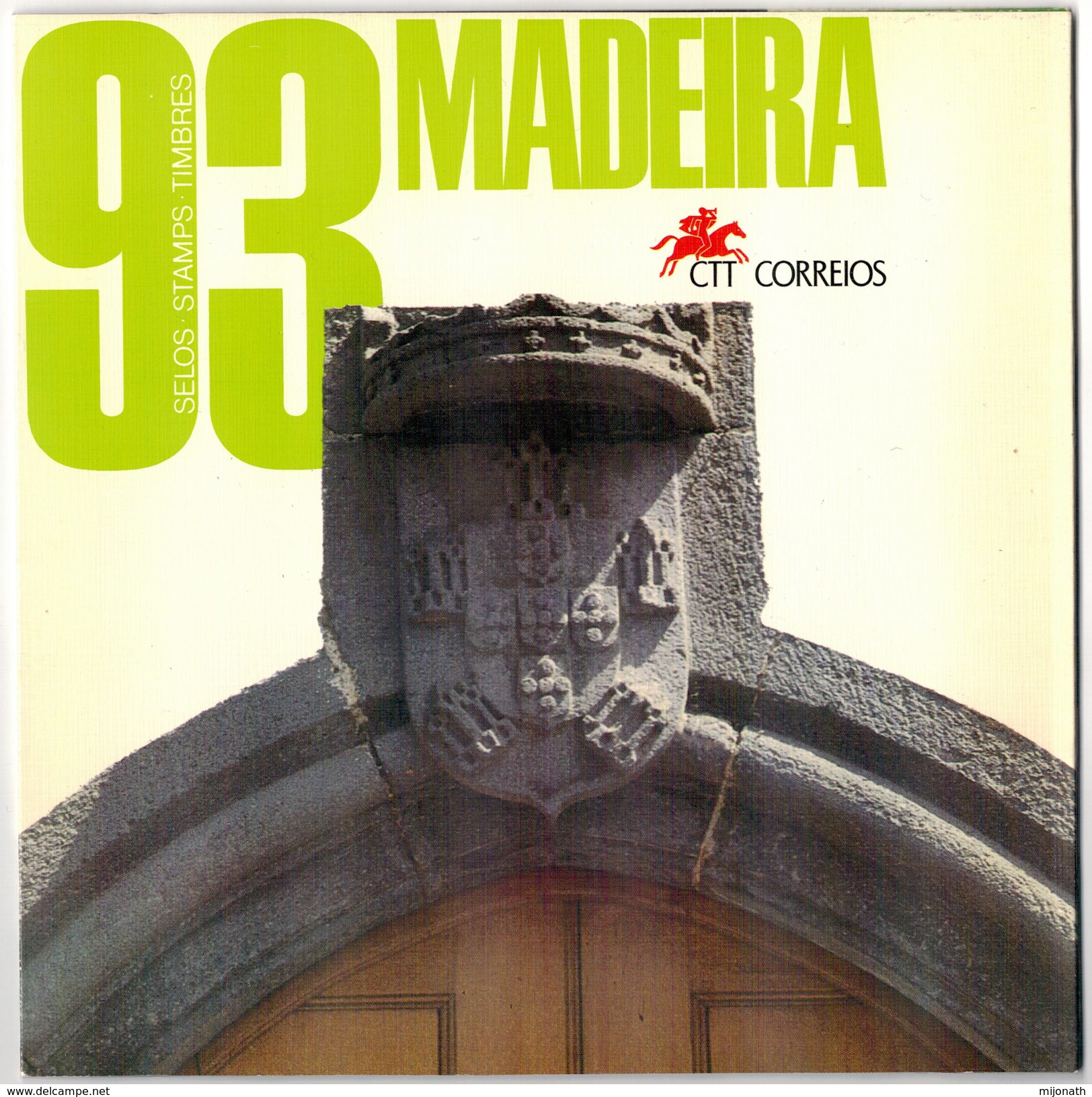 Ph-PORTUGAL - Madeira Carteira De Selos  1993 - Années Complètes