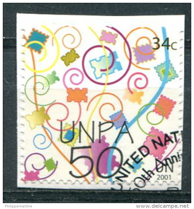 Nations Unies New-York 2001 - YT 864 (o) Sur Fragment - Usati