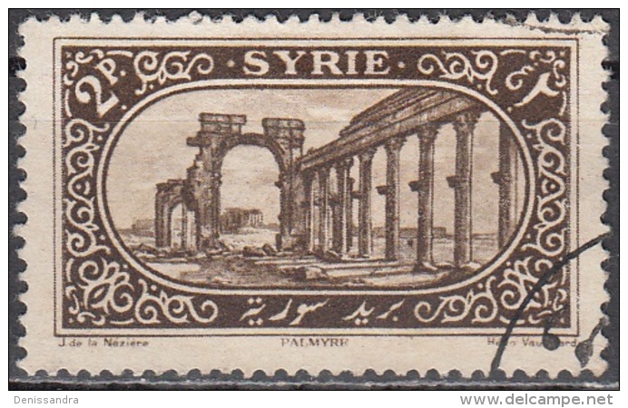 Syrie 1925 Michel 270 O Cote (2007) 0.30 Euro Vue De Palmyre Cachet Rond - Oblitérés