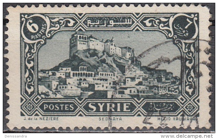 Syrie 1930 Michel 349 O Cote (2007) 1.20 Euro Monastère Notre-Dame De Sednaya Cachet Rond - Oblitérés