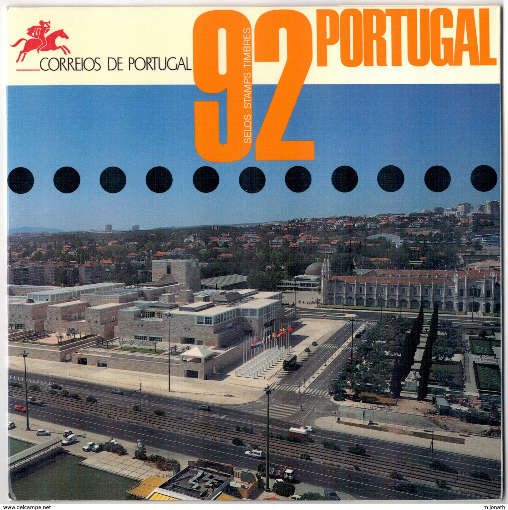 Ph-PORTUGAL -  Carteira De Selos  1992 - Années Complètes