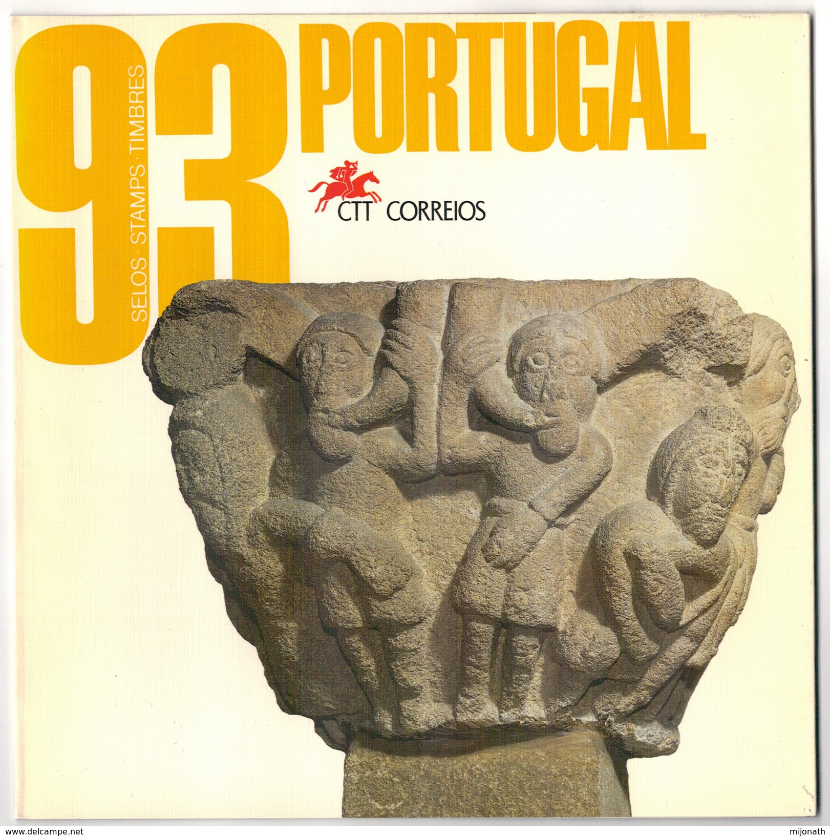 Ph-PORTUGAL -  Carteira De Selos  1993 - Ganze Jahrgänge