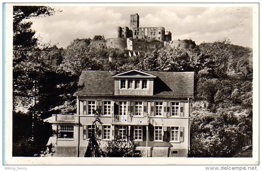 Königstein Taunus - S/w Fremdenheim Und Gasthaus Messer - Koenigstein