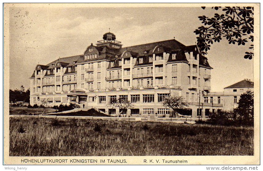 Königstein Taunus - S/w RKV Taunusheim - Koenigstein
