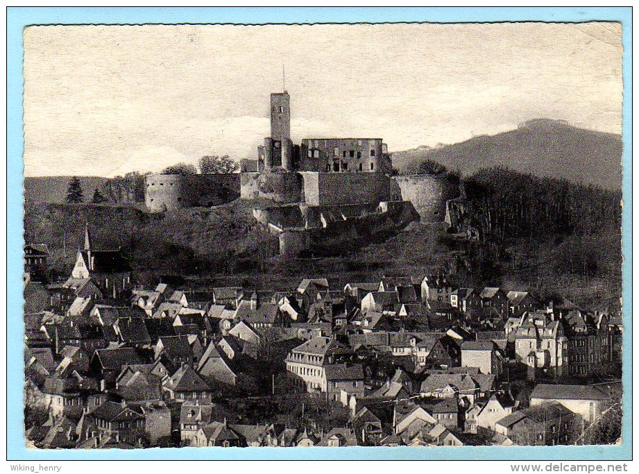 Königstein Taunus - S/w Mit Burg - Koenigstein