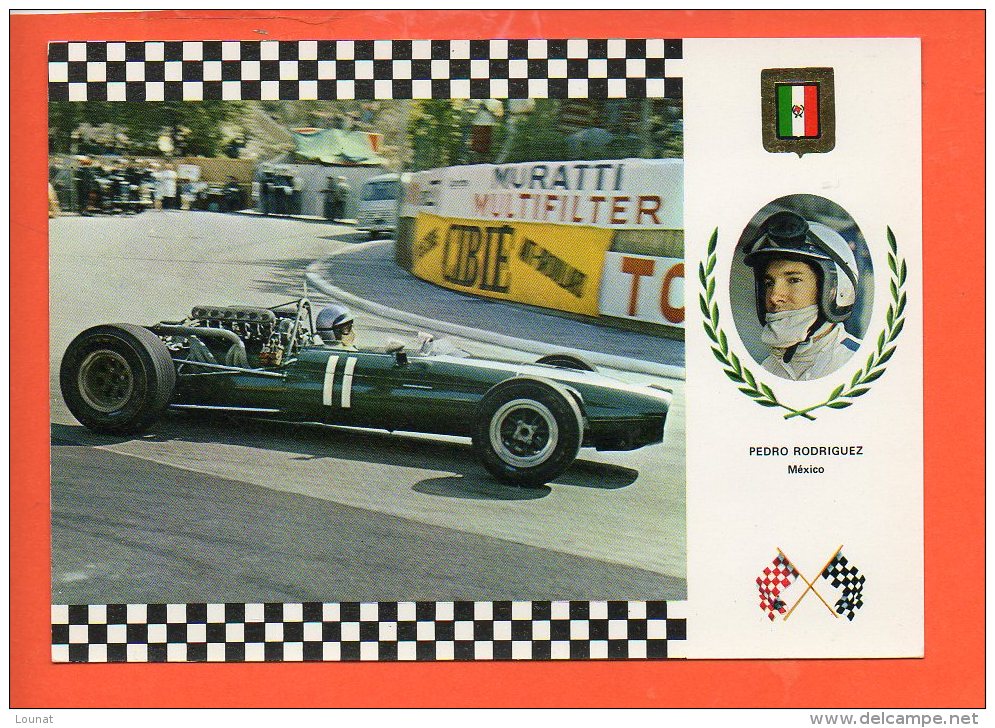 AUTOMOBILES - Pedro Rodriguez - México - Cooper Maserati F1 - Grand Prix - Grand Prix / F1