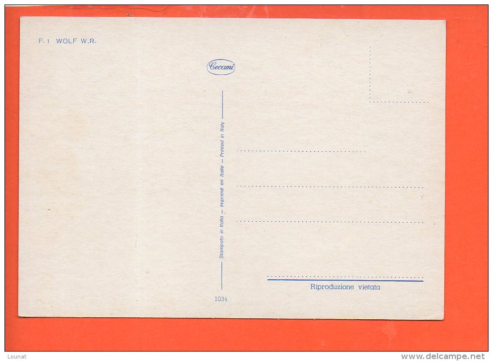 AUTOMOBILE - Wolf W.R. - Other & Unclassified