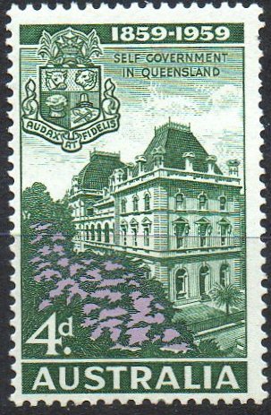 Australia 1959 Queensland Self Government Centenary MNH - Mint Stamps