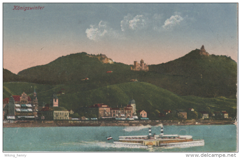 Königswinter - Panorama Mit Drachenfels 2 - Koenigswinter