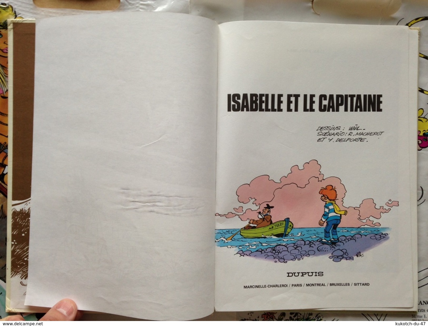 BD Isabelle Et Le Capitaine - Will (E.O.) - Isabelle