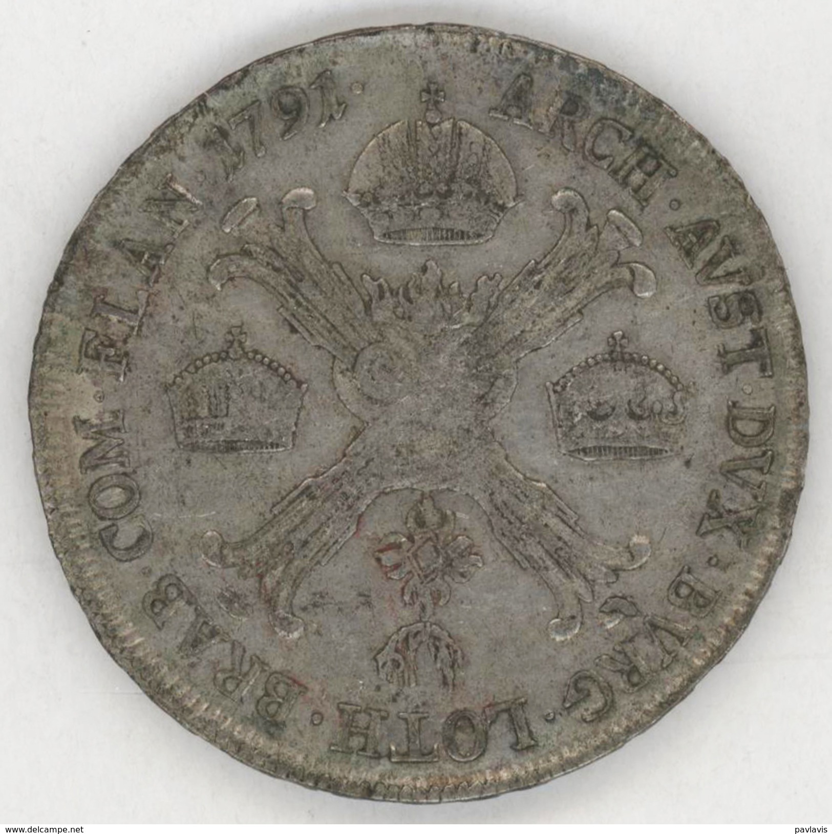 LEOPOLD·II·D·G·R·I·S·A·GER·HIE·HVN·BOH·REX - Material:  SILVER - Series: H - Roman Empire - Year 1791 - Autres – Europe