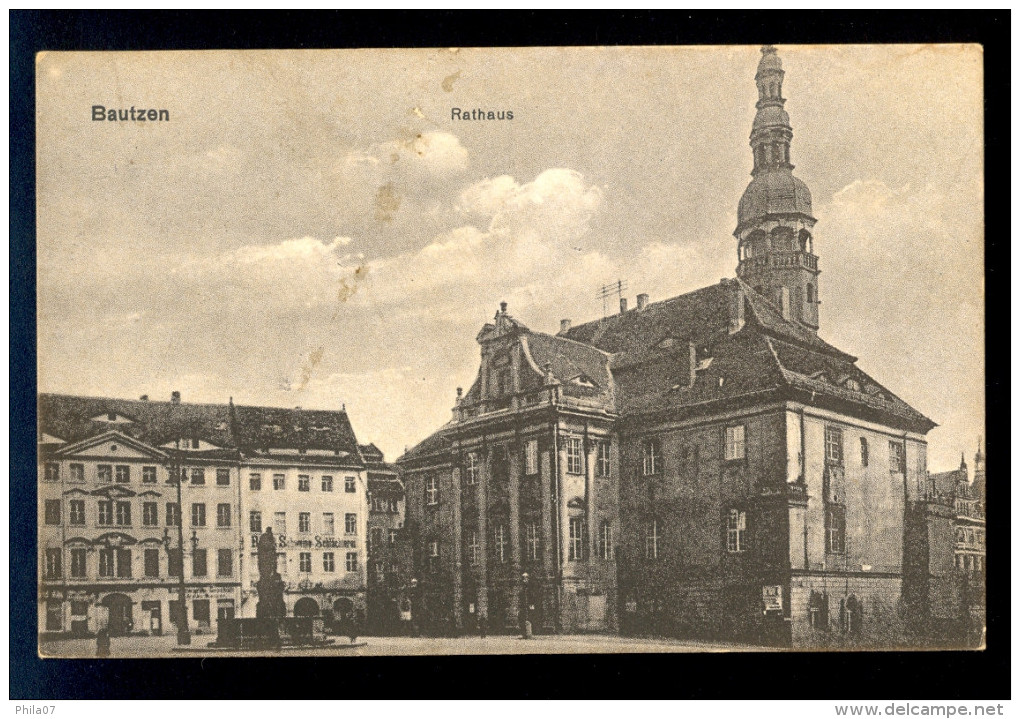 Bautzen Rathaus / Postcard Not Circulated, 2 Scans - Bautzen