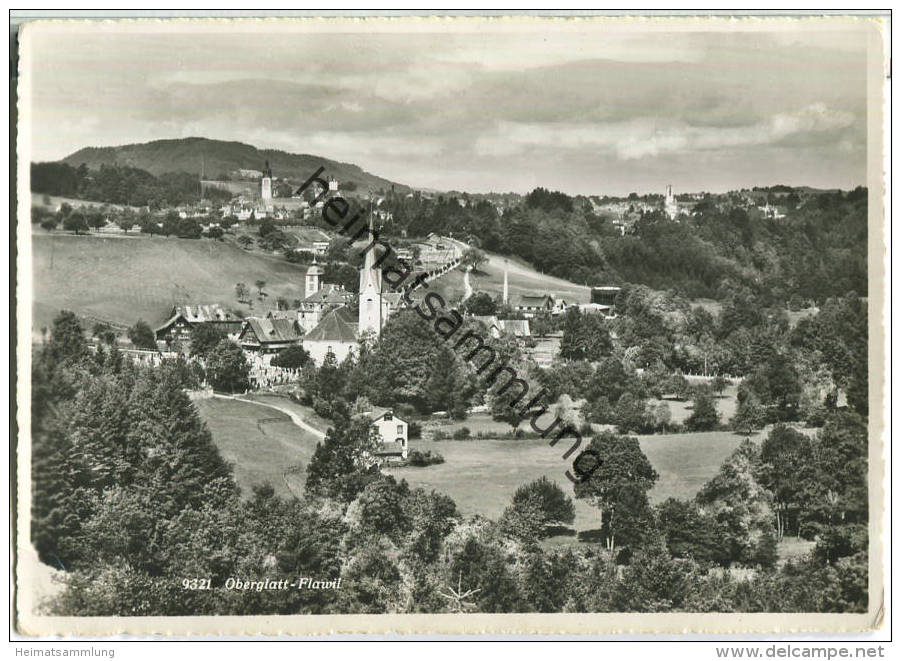 9230 Oberglatt Flawil - Foto-Ansichtskarte - Verlag Foto-Gross St. Gallen - Flawil