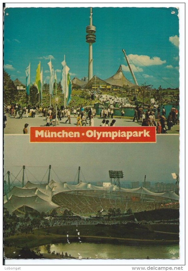 VIEJO ESTADIO - OLD STADIUM - VIEUX STADE - VECCHIO STADIO - ALT STADION  .- " OLYMPICO ".- MUNICH.-  ( ALEMANIA ) - Calcio