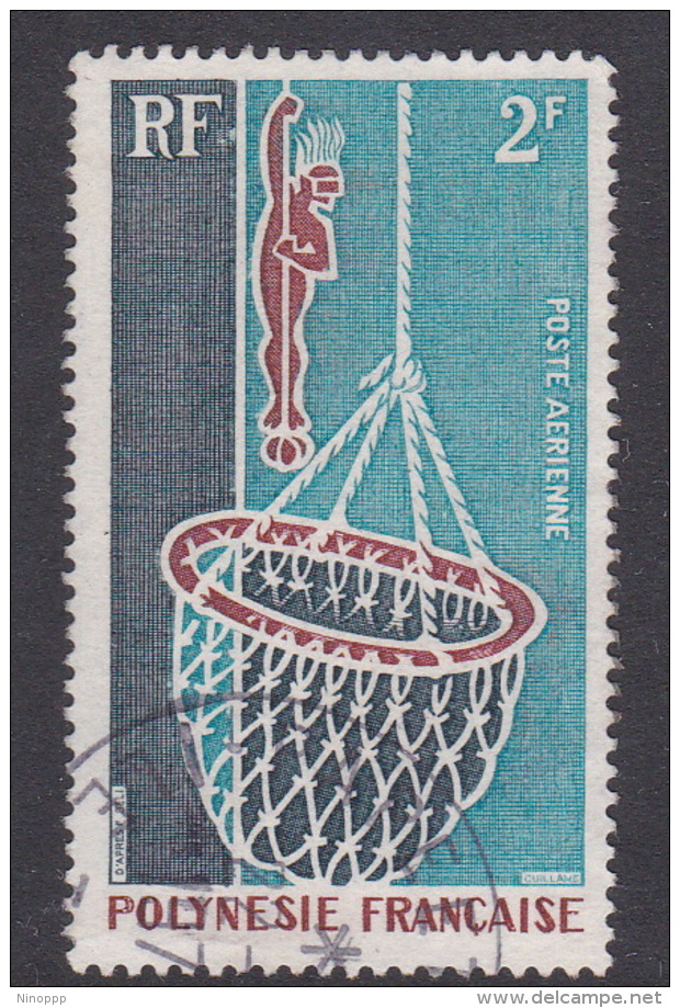 French Polynesia SG 116 1970 Pearl Diving, 2f Diver And Basket, Used - Oblitérés