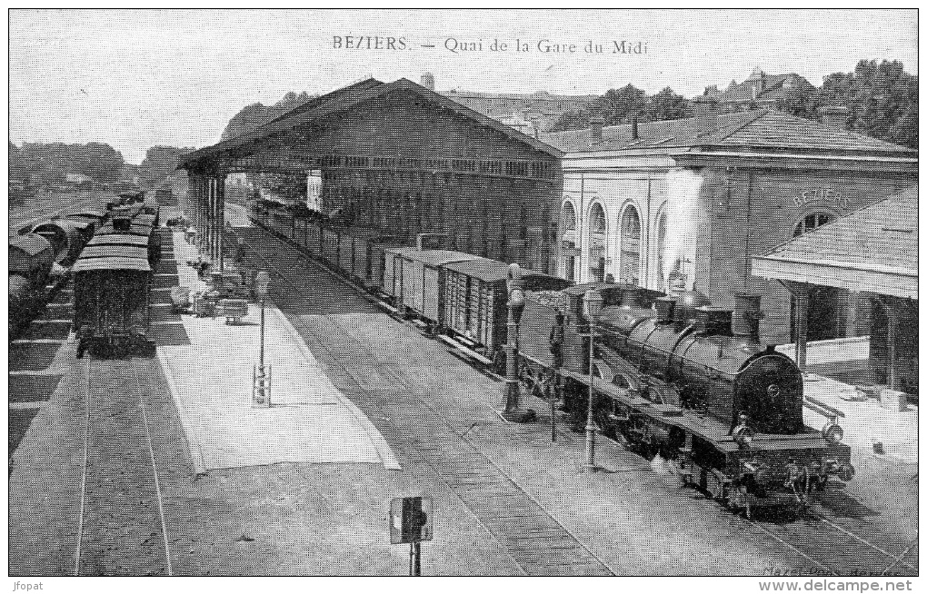 34 HERAULT - BEZIERS Quai De La Gare Du Midi - Beziers