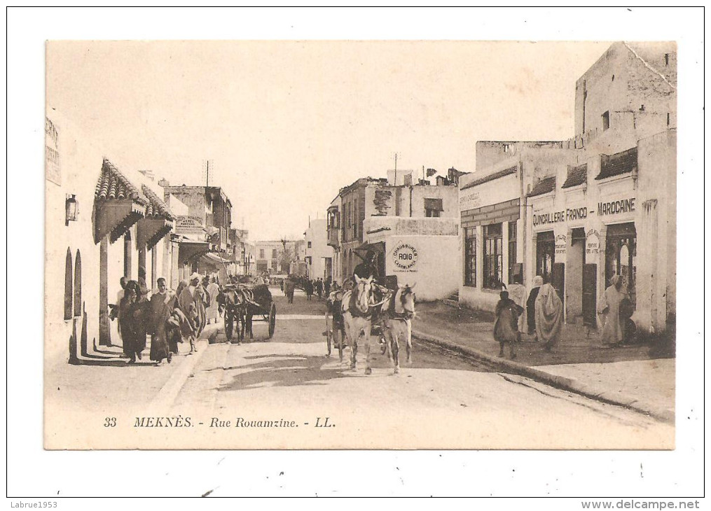 Meknès-Rue Rouamzine---(B.2781) - Meknès