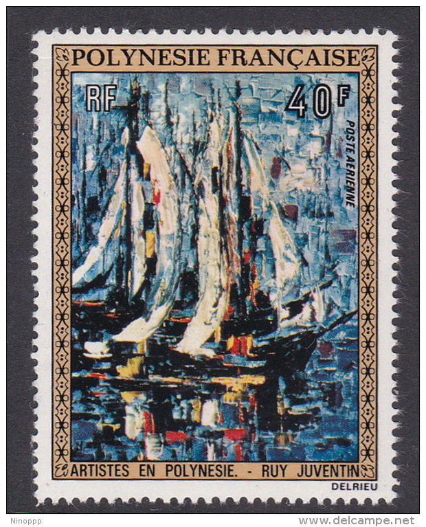 French Polynesia SG 161 1972 Paintings, 40F Harbour, R.Juventin, MNH - Neufs