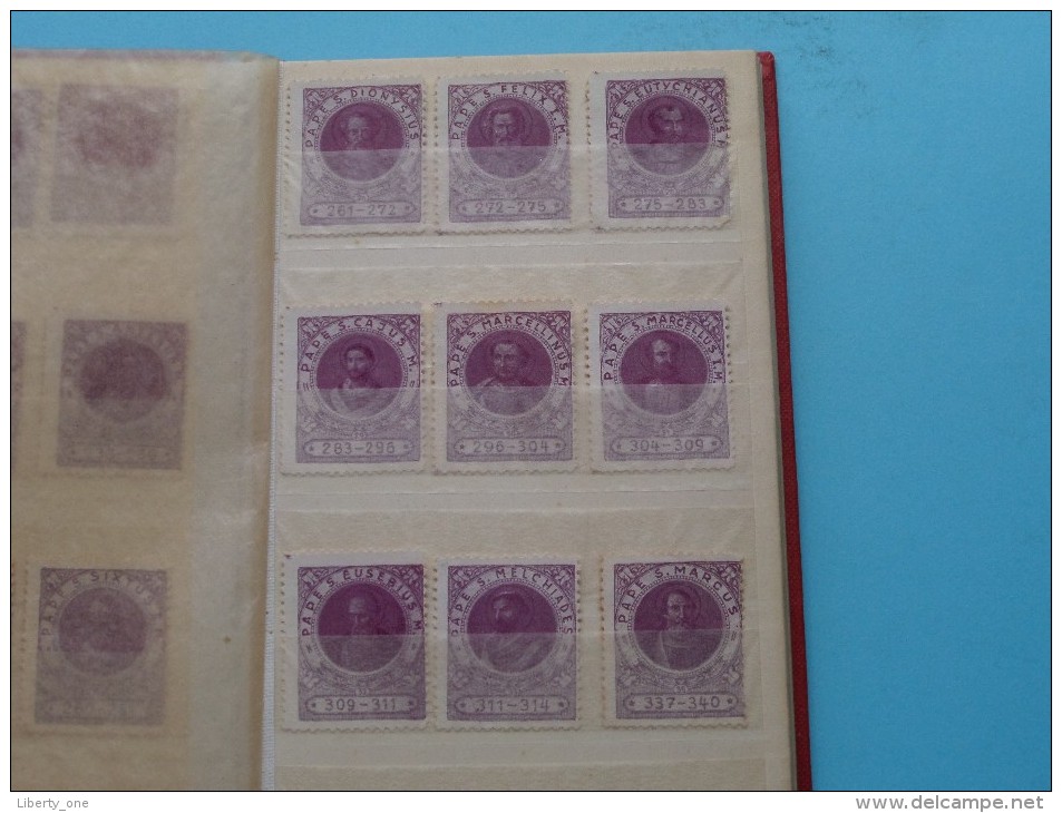 PAUS - PAPE - POPE 142 Pcs !! ( Sluitzegels Timbres-Vignettes Picture Stamps Verschlussmarken : Zie Foto Détail ) ! - Autres & Non Classés