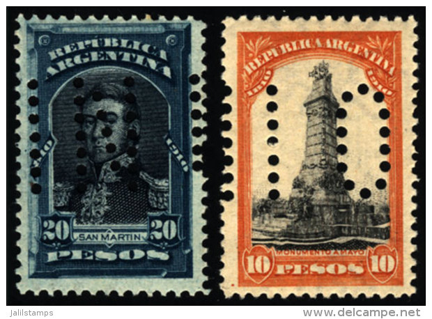 GJ.314O/315O, Centenary Of The 1810 Revolution, The 2 High Values Of The Set, VF Quality! - Andere & Zonder Classificatie