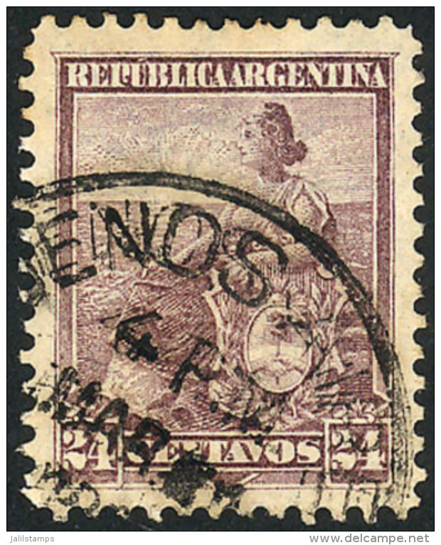 GJ.252, 24c Seated Liberty, Perforation 12&frac14; - Autres & Non Classés