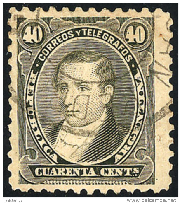 GJ.112, With Cancel Of SAN PEDRO (Buenos Aires), VF Quality! - Autres & Non Classés