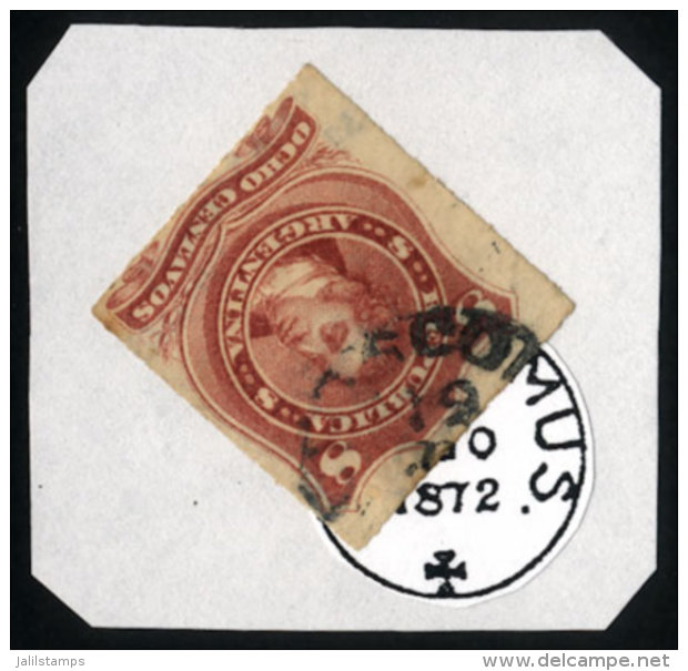 GJ.49, With Reconstructed Cancel Of "CHASCOMÚS", VF! - Andere & Zonder Classificatie