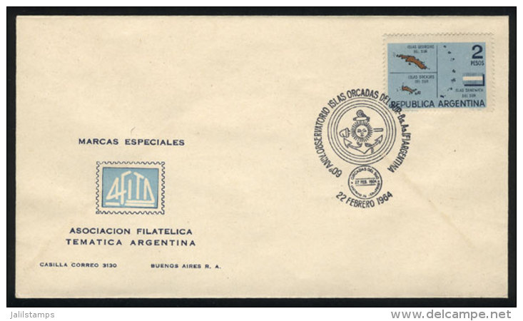 Cover With Special Postmark Of "60th Anniversary Of The Orkneys Observatory" For 22/FE/1964, Very Nice! - Other & Unclassified