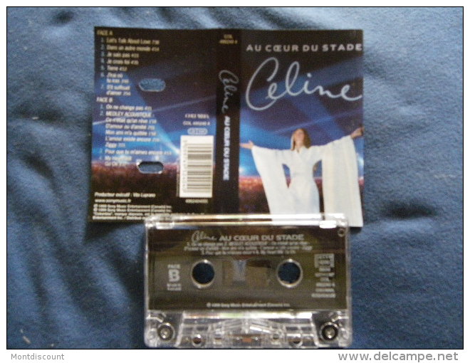 CELINE DION K7 AUDIO VOIR PHOTO...ET REGARDEZ LES AUTRES (PLUSIEURS) - Cassettes Audio